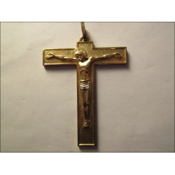 Crucifijo de bronce 7 cm