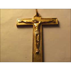 Crucifijo de bronce 7 cm
