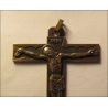 Crucifixo de bronze 8 cm
