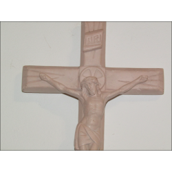 Plaster crucifix 28 cm