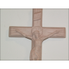 Crucifixo de gesso 28 cm