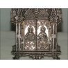 Small silver triptych altarpiece