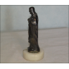 Estatuilla de bronce del Sagrado Corazón de Jesús