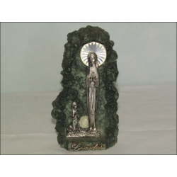 Esposizione in resina dell'Apparizione di Lourdes
