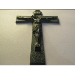Crucifixo de parede de bronze