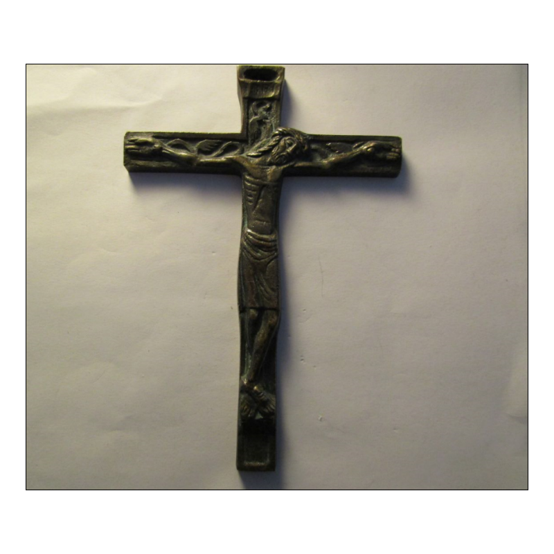 Crucifix bronze 15,5 cm