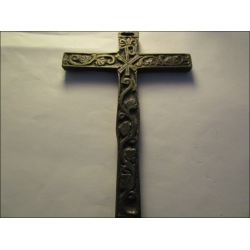 Crucifixo de bronze 15,5 cm