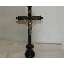 Crucifijo de altar estilo Napoleón III