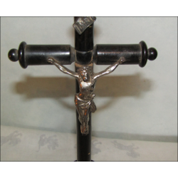Napoleon III style altar crucifix