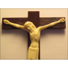 Plastic crucifix 11 cm