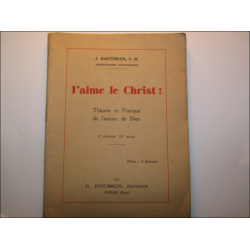 Libro "J'aime le Christ" de G. Poussin, 1937
