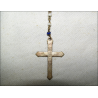 Antique Small Rosary in Seed Beads from Fatima