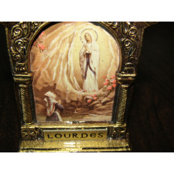 Apparition of Lourdes display