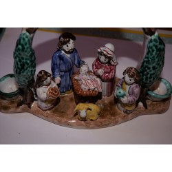 Presepe di Natale in ceramica
